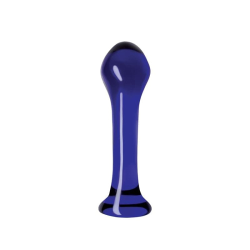 Ns Novelties Crystal Droplets - Анальная пробка, 14,5х3,8 см (синий)