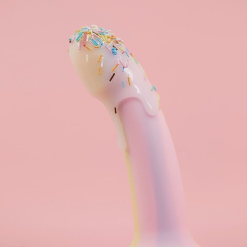 Love To Love - Dildolls Fantasia - Фаллоимитатор светящийся в темноте, 14.8х3.5 см