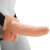 Fetish Fantasy 6 Hollow Rechargeable Strap-on with Balls - Порожнистий вібрострапон на трусиках з пультом дистанційного керування, 15х5 см - купити в Києві, Україні