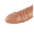 Фаллоимитатор для секс-машин Hismith Slightly Curved Silicone Dildo Monster Series,KlicLok