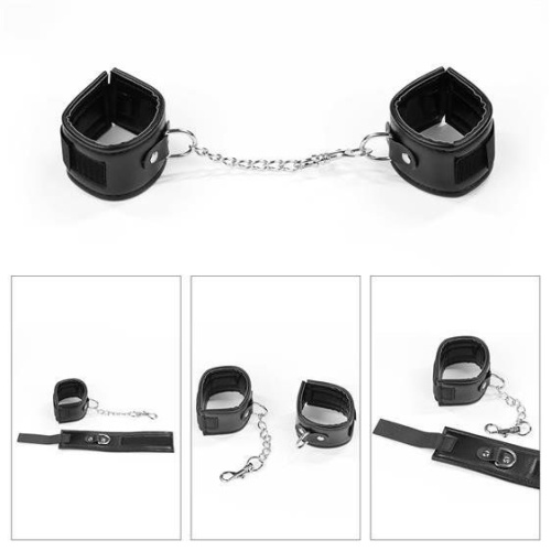 БДСМ набор LoveToy Deluxe Bondage Kit (кляп, наручники, щекоталка)