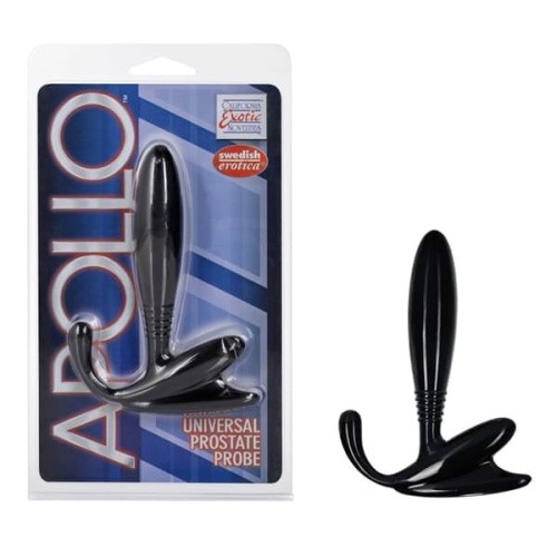 Apollo Prostate Probe Black - Анальна пробка, 9 см - купити в Києві, Україні