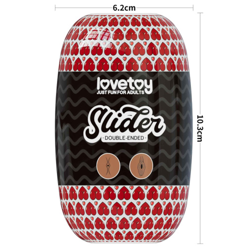 Мастурбатор LoveToy Slider Double-Ended Masturbator Ass and Vagina
