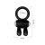 LoveToy Power Clit Cockring - виброкольцо, 7.5х2.5 см, (черный)