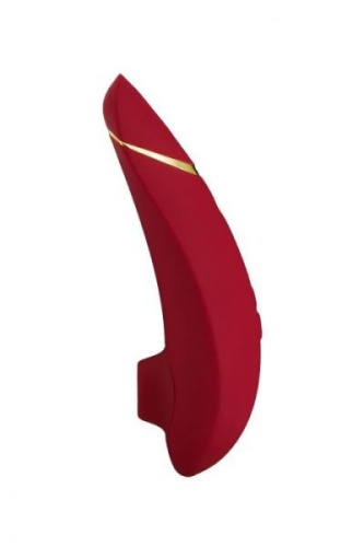 Womanizer Premium - Впечатляющий вакуумный стимулятор клитора, 15.5х5 см (красный)