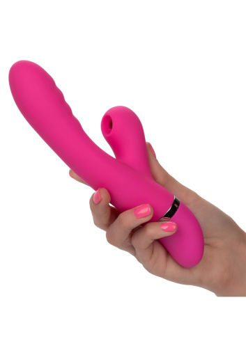 California Exotic Novelties Foreplay Frenzy Pucker - Вибратор-кролик, 20.3 см (розовый)