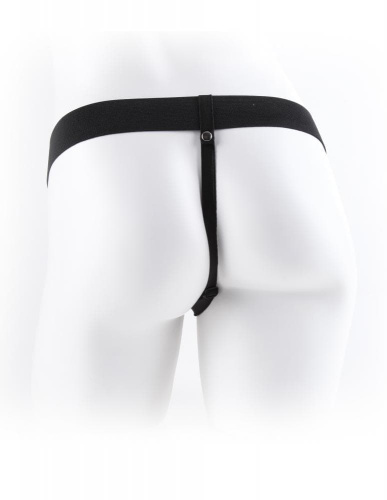 Fetish Fantasy Series 7 Vibrating Hollow - Полый страпон с вибрацией, 19х4,5 см