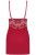 Обтягивающая сорочка Obsessive 810-CHE-3 chemise (L/XL)