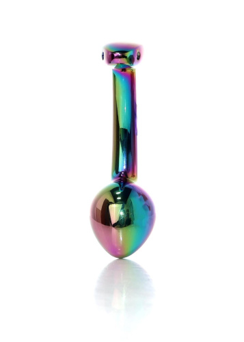 Анальная пробка B-Series Jewellery Multicolour Curved Plug, L