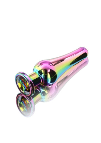 Toy Joy Medium Twilight Bum Bijou - Анальная пробка, 8.5х3.3 см (разноцветный)