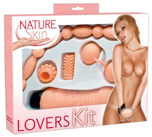 Nature Skin Lovers Kit - Набор из 5 секс игрушек (телесный)