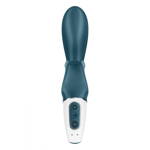 Satisfyer Hug Me - Нежный вибратор-кролик, 21 см (серый)