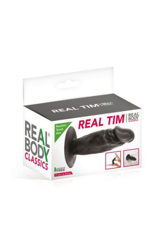 Реалистичный фаллоимитатор Real Body Real Tim, 11 см