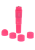 Toy Joy Funky Massager - Вібромасажер з насадками, 10х2.5 см (рожевий) - купити в Києві, Україні Toy Joy Funky Massager - Вібромасажер з насадками, 10х2.5 см (рожевий) - купити в Києві, Україні