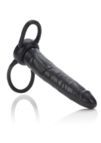California Exotic Novelties Accommodator Dual Penetrators - Насадка для двойного проникновения, 15.5х3 см (черная)