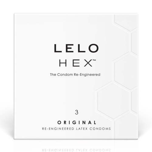 Lelo Hex Condoms Original, 3 шт - купити в Києві, Україні