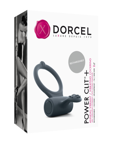 Dorcel Power Clit Plus перезаряжаемое эрекционное кольцо с вибрацией, 7х3.2 см