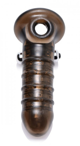 Vibrating Girth Enhancing Sheath - удлиняющая насадка с вибрацией, 15х3,1 см