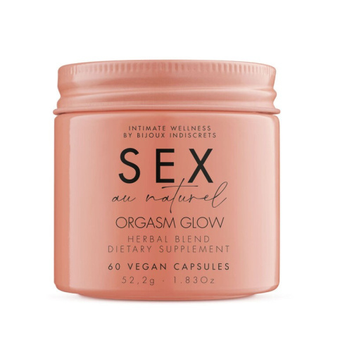 Bijoux Indiscrets Sex au Naturel - Orgasm Glow - Биодобавка для повышения либидо у женщин