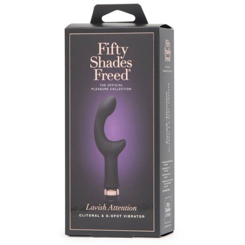 Fifty Shades Freed Lavish Attention - Вибратор для клитора и точки G, 18.4х3.2 см