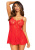 Сорочка беби-долл Leg Avenue Rose Lace Flair Chemise, One Size