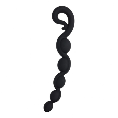 Fun Factory Bendybeads - анальные бусы, 18.5 х3.5 см (черный)