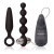 CalExotic Booty Call Booty Vibro Kit - Набор анальных стимуляторов с вибрацией, 2 шт (черный) CalExotic Booty Call Booty Vibro Kit - Набор анальных стимуляторов с вибрацией, 2 шт (черный)