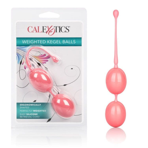 Вагинальные шарики Weighted Kegel Balls (розовый)