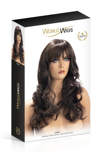 World Wigs Zara Long Chestnut - Парик (каштановый)