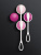 Gvibe Geisha balls Mini - Интимные шарики для начинающих, 2.2 см (розовый) Gvibe Geisha balls Mini - Интимные шарики для начинающих, 2.2 см (розовый)