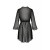 Passion Amberly Peignoir - эротический пеньюар, 4XL/5XL (чёрный) Passion Amberly Peignoir - эротический пеньюар, 4XL/5XL (чёрный)