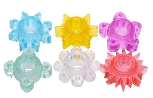Насадки для члена Enhance 6 Piece Cock Ring Set