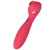 KisToy Polly Plus - Вакуумный вибратор, 16.8х3.5 см (красный)