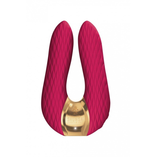 Shunga - Aiko Intimate Massager - Вібромасажер, 10.8х6.5 см (малиновий) - купити в Києві, Україні