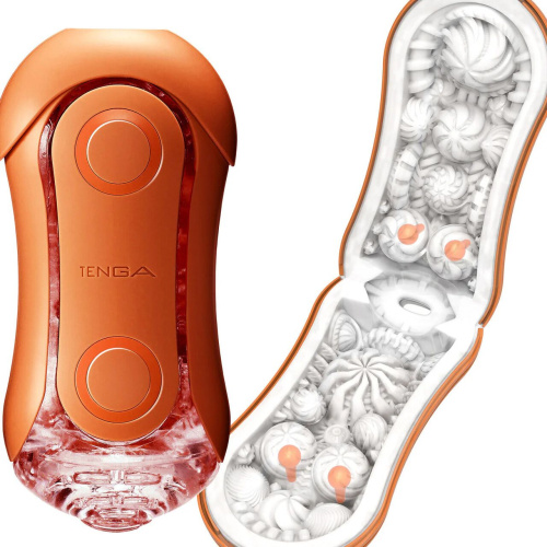 Мастурбатор Tenga Flip Orb Sunset Orange