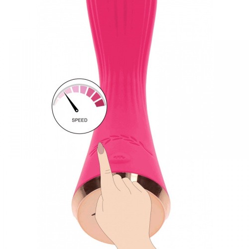 Toy Joy - Rose Vibrator -  Вибратор для точки G 17.5х3.5 см