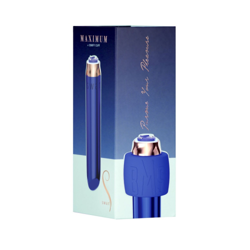 Swan Maximum + Comfy Cuff Blue - Віброкуля, 9,1х2 см (синій) - купити в Києві, Україні