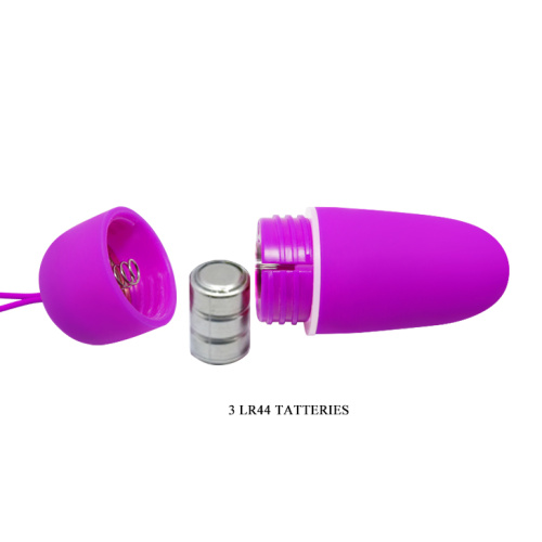 Wireless control Egg, 12-function vibration - Виброяйцо на пульте д/у, 6,5х2,6 см (фиолетовый)