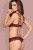Obsessive Miamor set - Комплект кружевного белья: бюст и стринги, L/XL (бордовый) Obsessive Miamor set - Комплект кружевного белья: бюст и стринги, L/XL (бордовый)