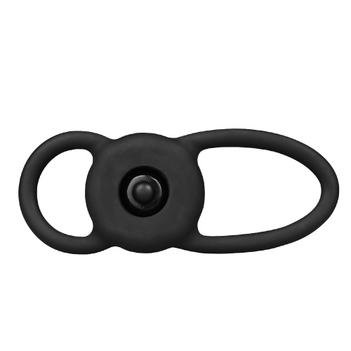 LoveToy Vibrating Rock Balled Double Prober - Насадка для двойного проникновения, 16х3 см
