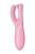 Satisfyer Threesome 4 - Вібратор для клітора, 14х5.6 см (рожевий) - купити в Києві, Україні