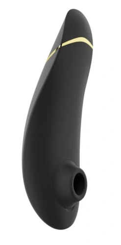 Womanizer Premium 2 + Лубрикант 50 мл - Інноваційний кліторальний вакуумний стимулятор, 15.5х3.5 см (чорний) - купити в Києві, Україні