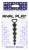 Toy Joy Bottom Beads - анальные шарики, 15х2.5 см (черный)