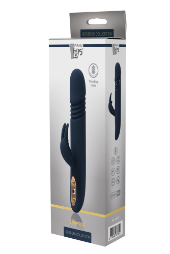 Dream Toys Goddess Collection Zephyros - Вибратор, 16 см (синий)