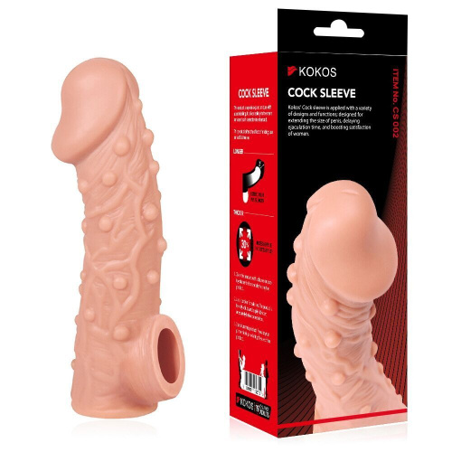 Насадка на член Kokos Cock Sleeve CS 002, S