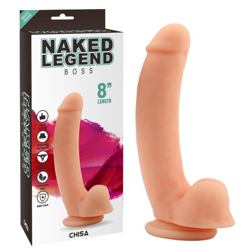 Chisa - Naked Legend Boss Flesh 8 - Фаллоимитатор, 20.3х4 см