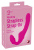 Vibrating Strapless Strap-On Pink - Безремневой страпон с вибрацией, 12х3.1 см
