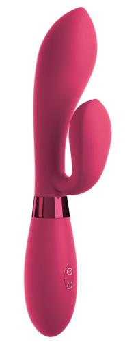 Pipedream OMG Mood Silicone Vibrator - силиконовый вибратор-кролик, 21 см