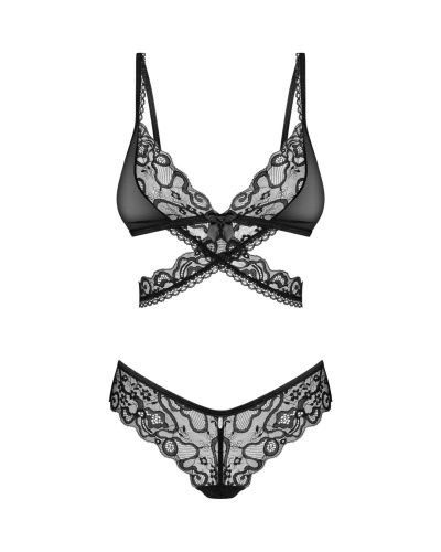 Комплект эротического белья Obsessive Blomentis 2-pcs set, XL/2XL