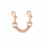 Наручники Liebe Seele Rose Gold Memory Wrist Cuff Наручники Liebe Seele Rose Gold Memory Wrist Cuff
